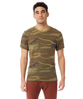 01973EA - Alternative Unisex Printed Eco-Jersey™ Crew T-Shirt | Camo