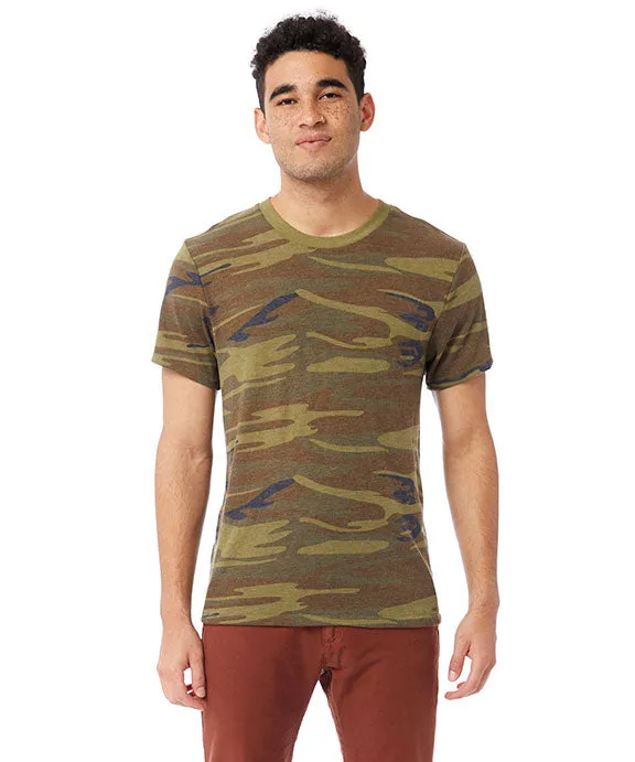 01973EA - Alternative Unisex Printed Eco-Jersey™ Crew T-Shirt | Camo