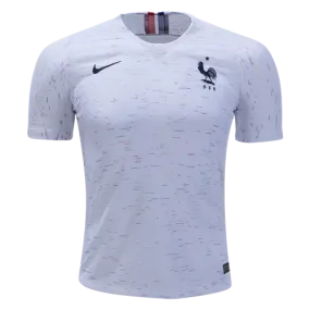 2018 FIFA World Cup of Soccer Team France Away Replica White Jersey