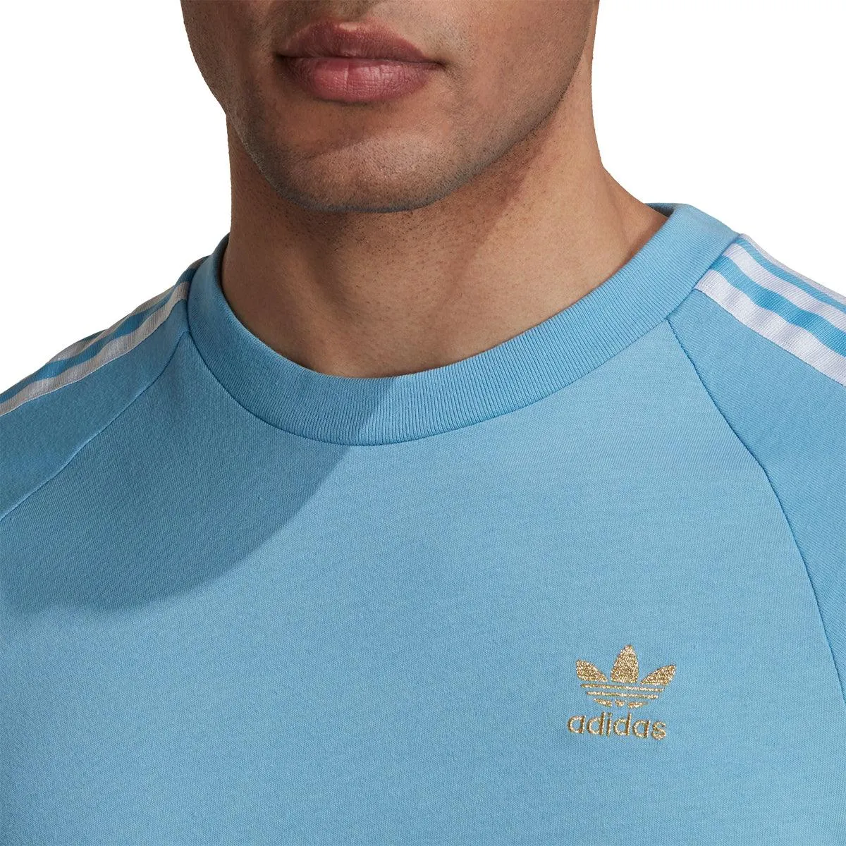 3-Stripes Tee 'Light Blue'