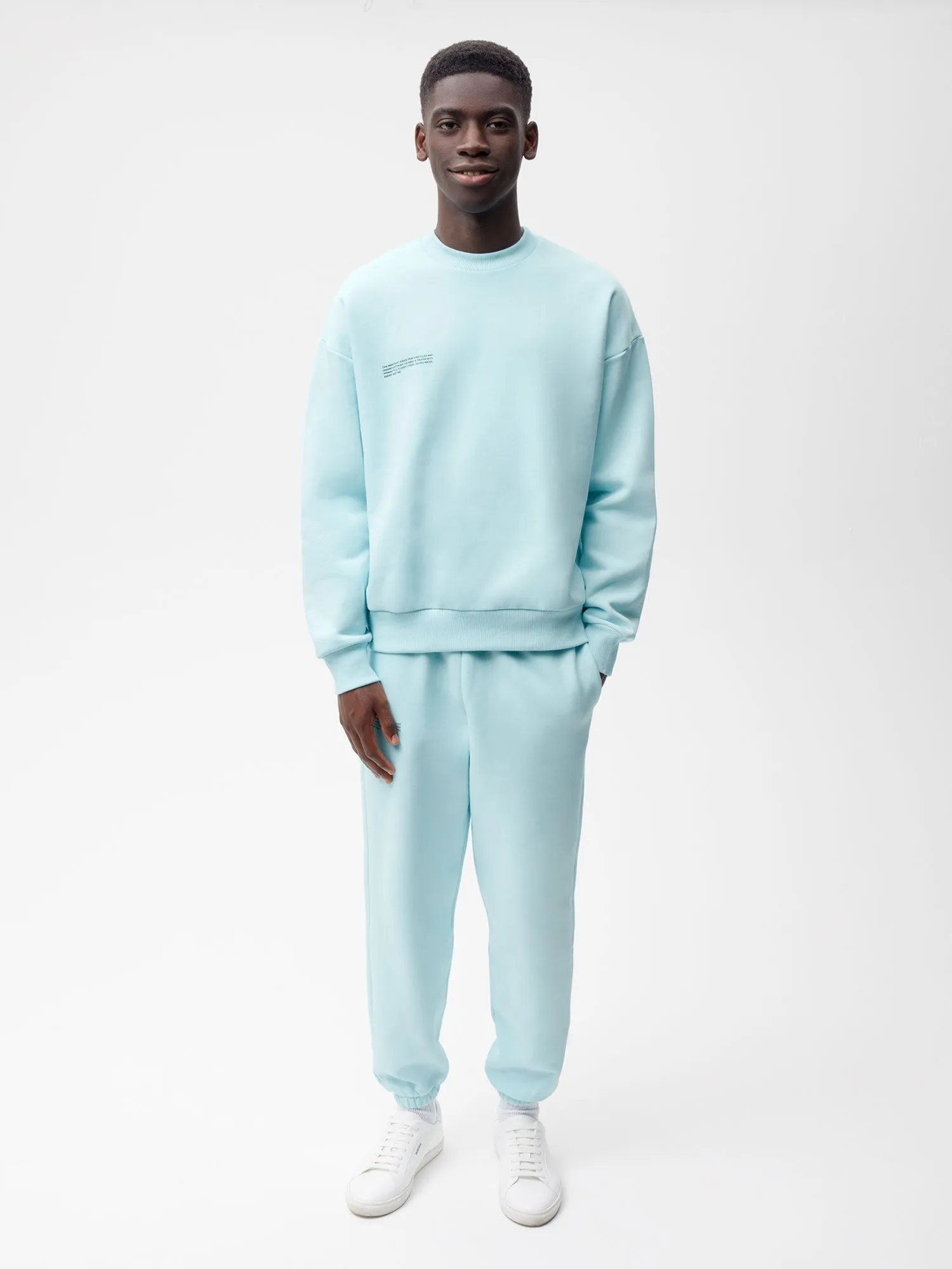 365 Heavyweight Track Pants—powder blue