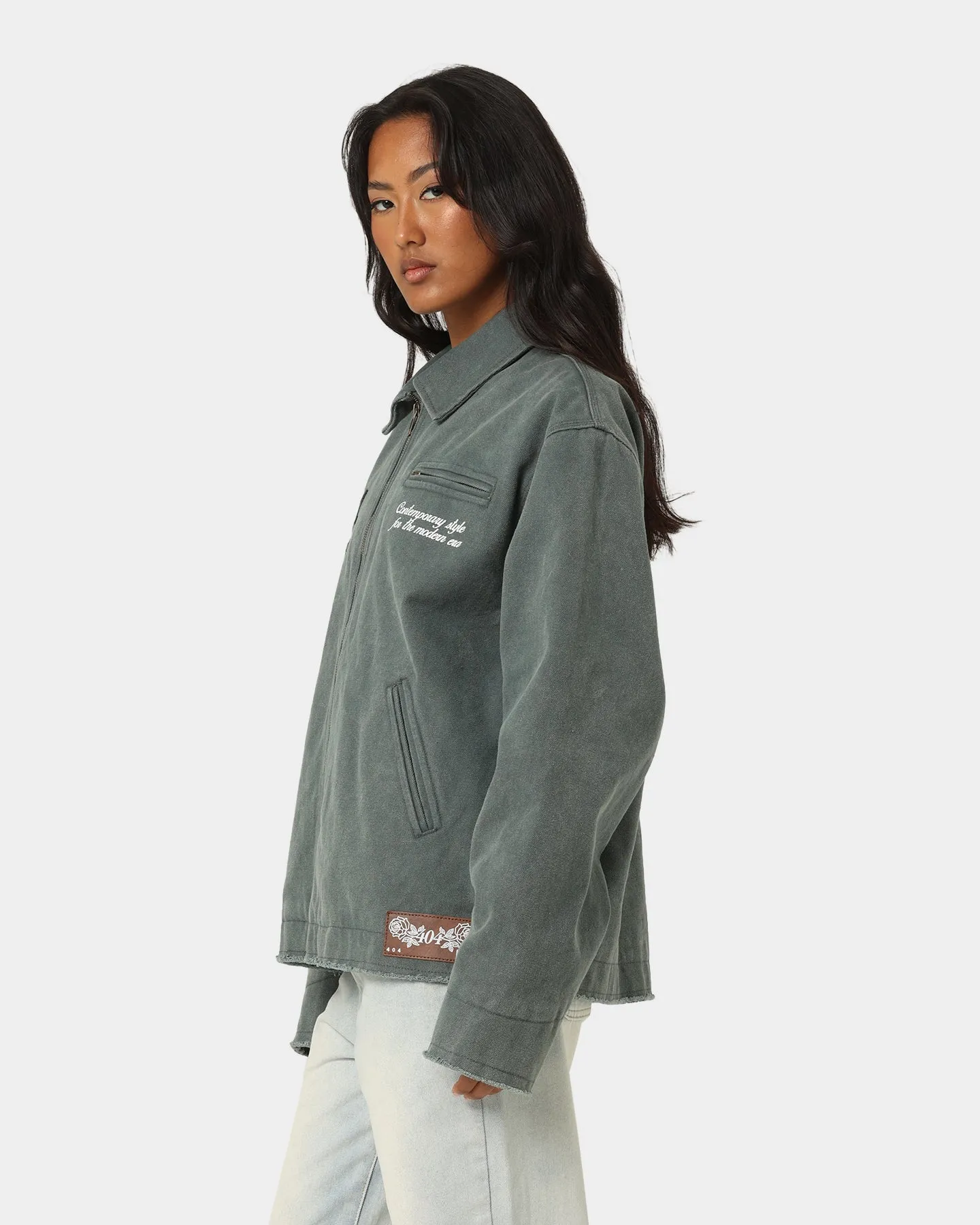 404 Florence Work Jacket Green