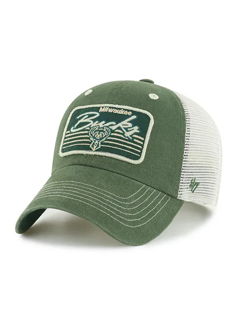 '47 Brand Clean Up Five Point Milwaukee Bucks Adjustable Hat