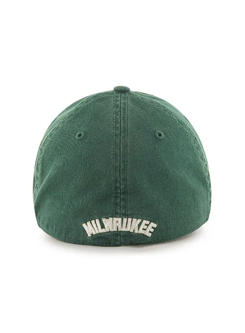 '47 Brand Franchise Green Milwaukee Bucks Fitted Hat