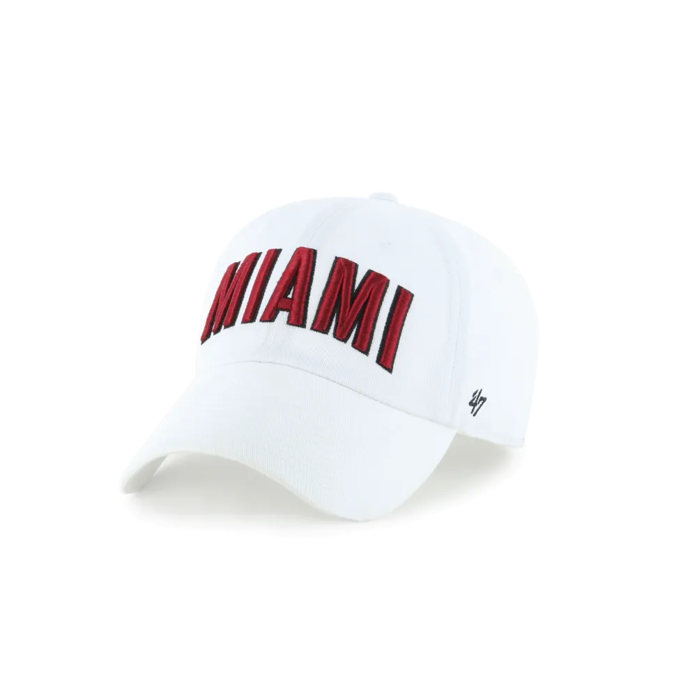 '47 Brand HEAT Culture White Cleanup Hat