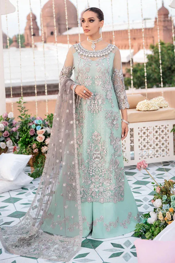 Aangan by Imrozia Premium Embroidery Wedding Formals Suit IB-25 Nazmin