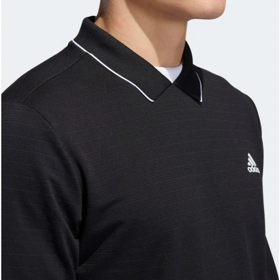 Adidas Golf Thermal Primegreen Long Sleeve Polo Shirt