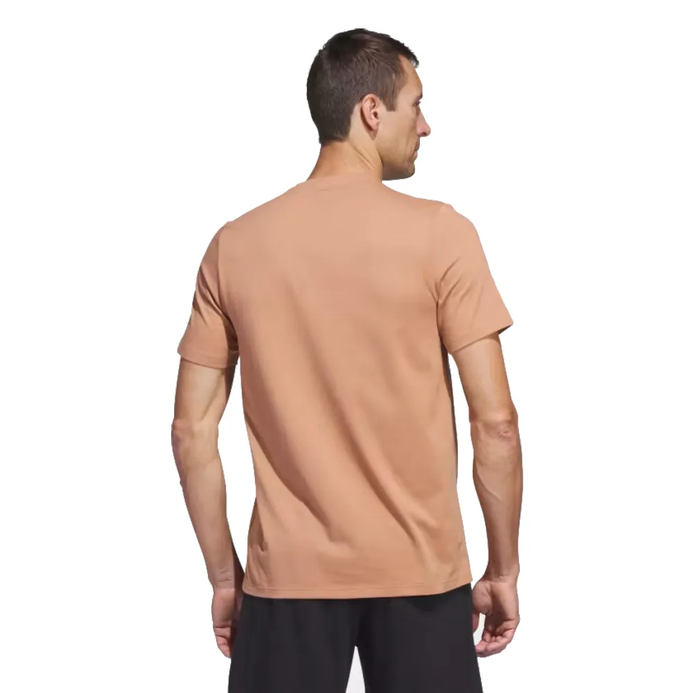 Adidas Men's M Lounge Tee (Clay Strata)