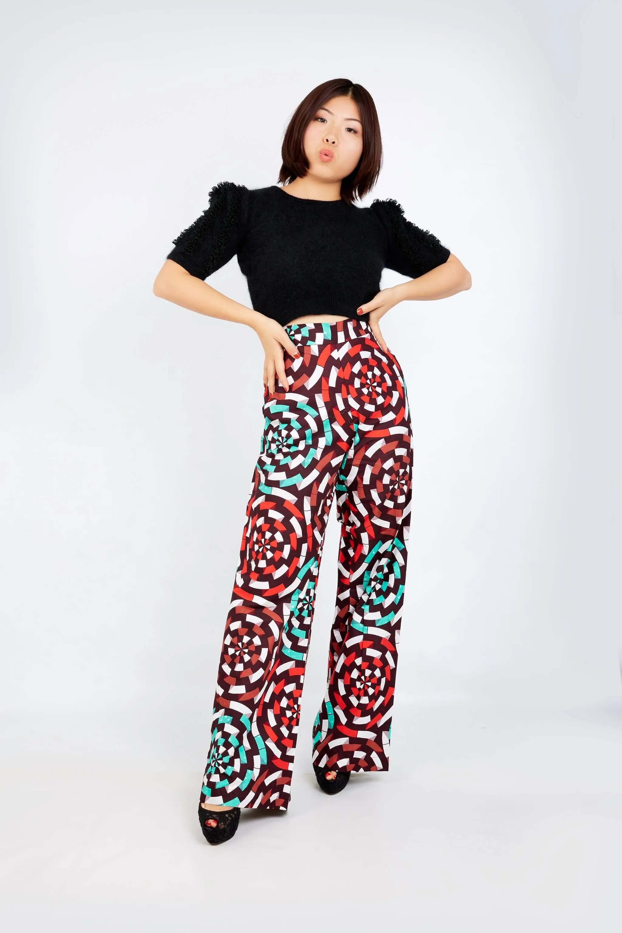 African Print Ankara Trousers