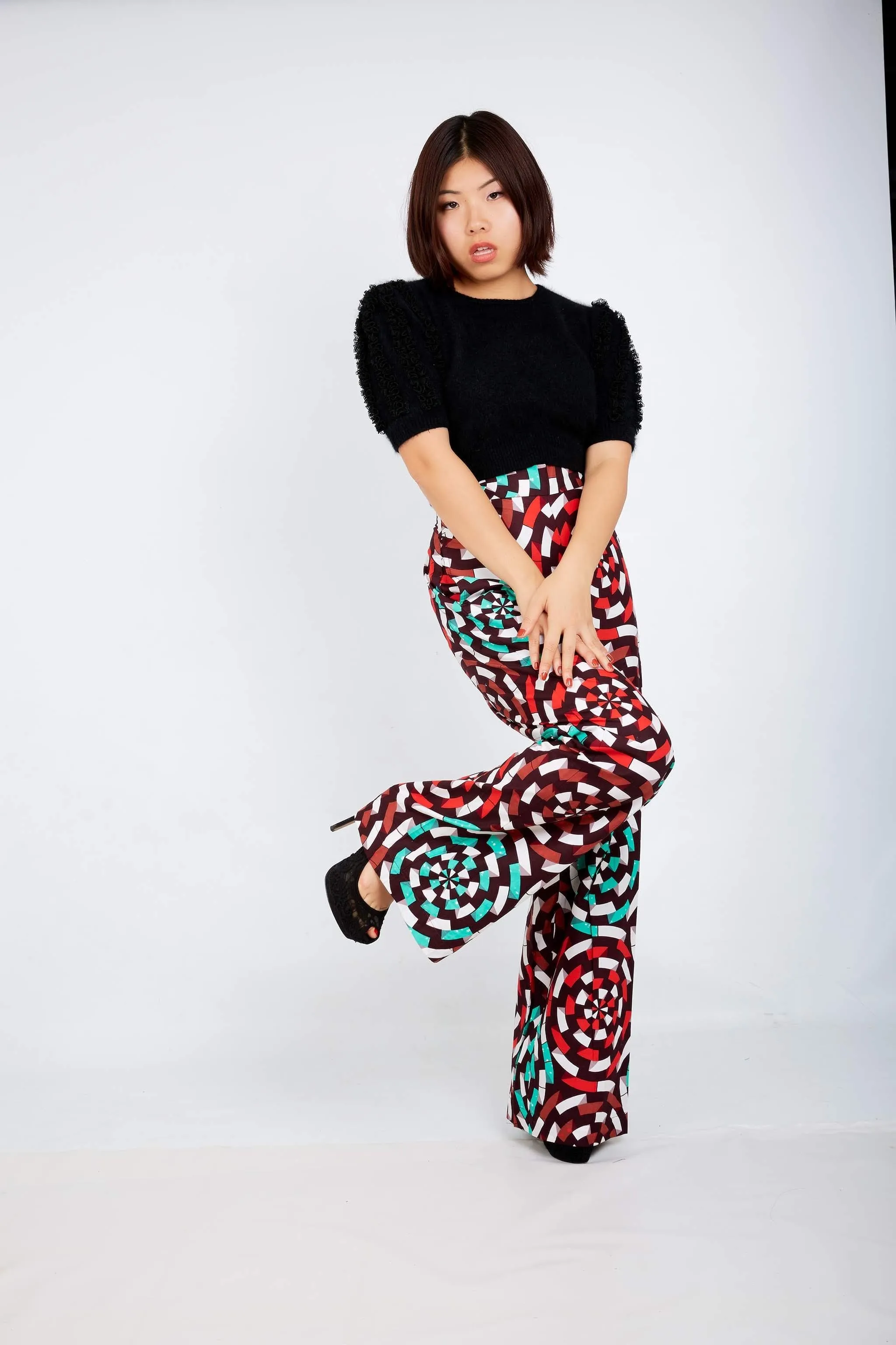 African Print Ankara Trousers