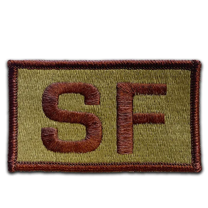 Air Force Brassard Patch on Hook Backing - Security Force