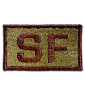 Air Force Brassard Patch on Hook Backing - Security Force