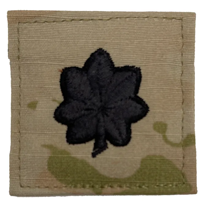 Air Force Rank Patch on Velcro