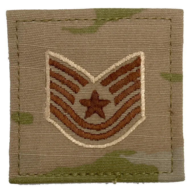 Air Force Rank Patch on Velcro