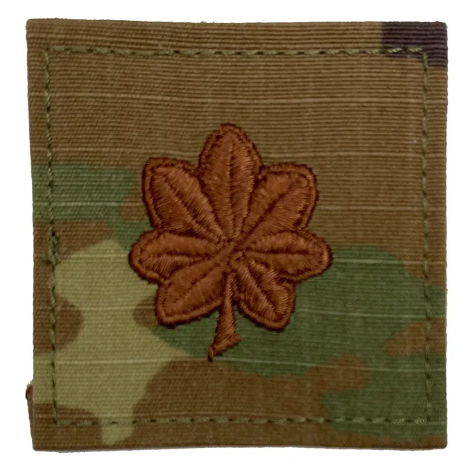 Air Force Rank Patch on Velcro