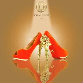 'Aisha' Bridal Heel by Oorvi Desai - OD12