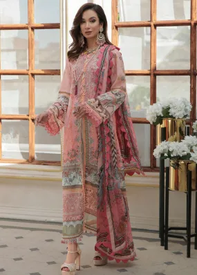 Alif By AJR Couture Embroidered Lawn Unstitched 3 Piece Suit - 06