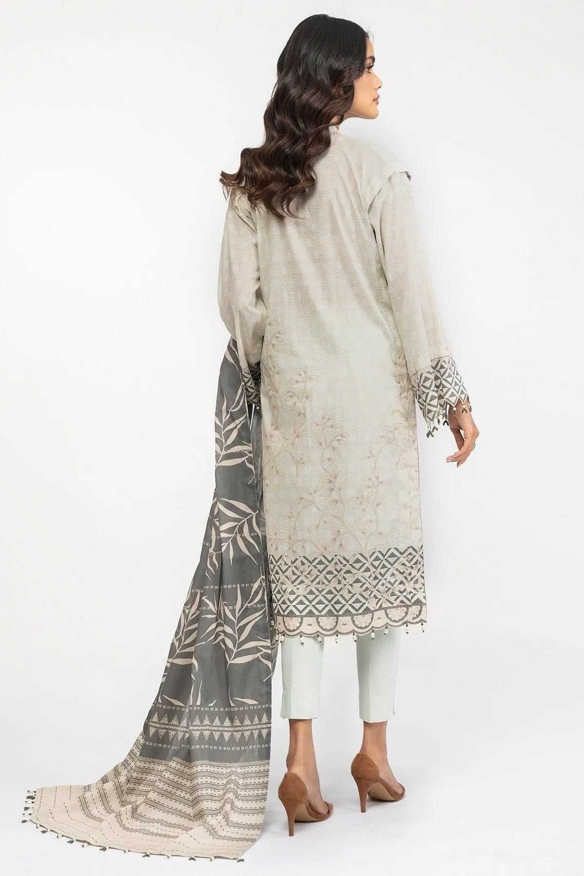 AlKaram Unstitched 3 Piece D#SS-7.1