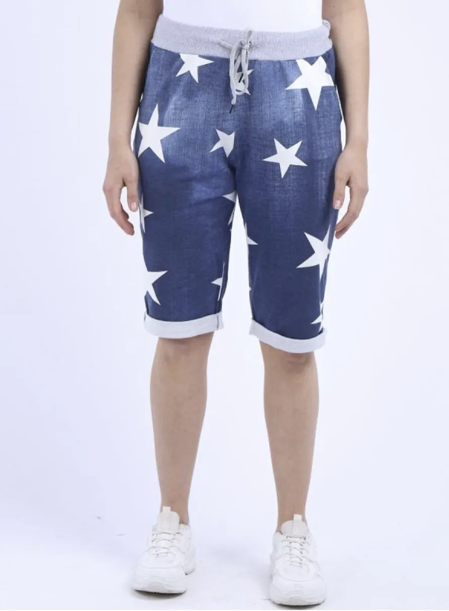 Anne   Kate Italian Star Print Shorts 16-20