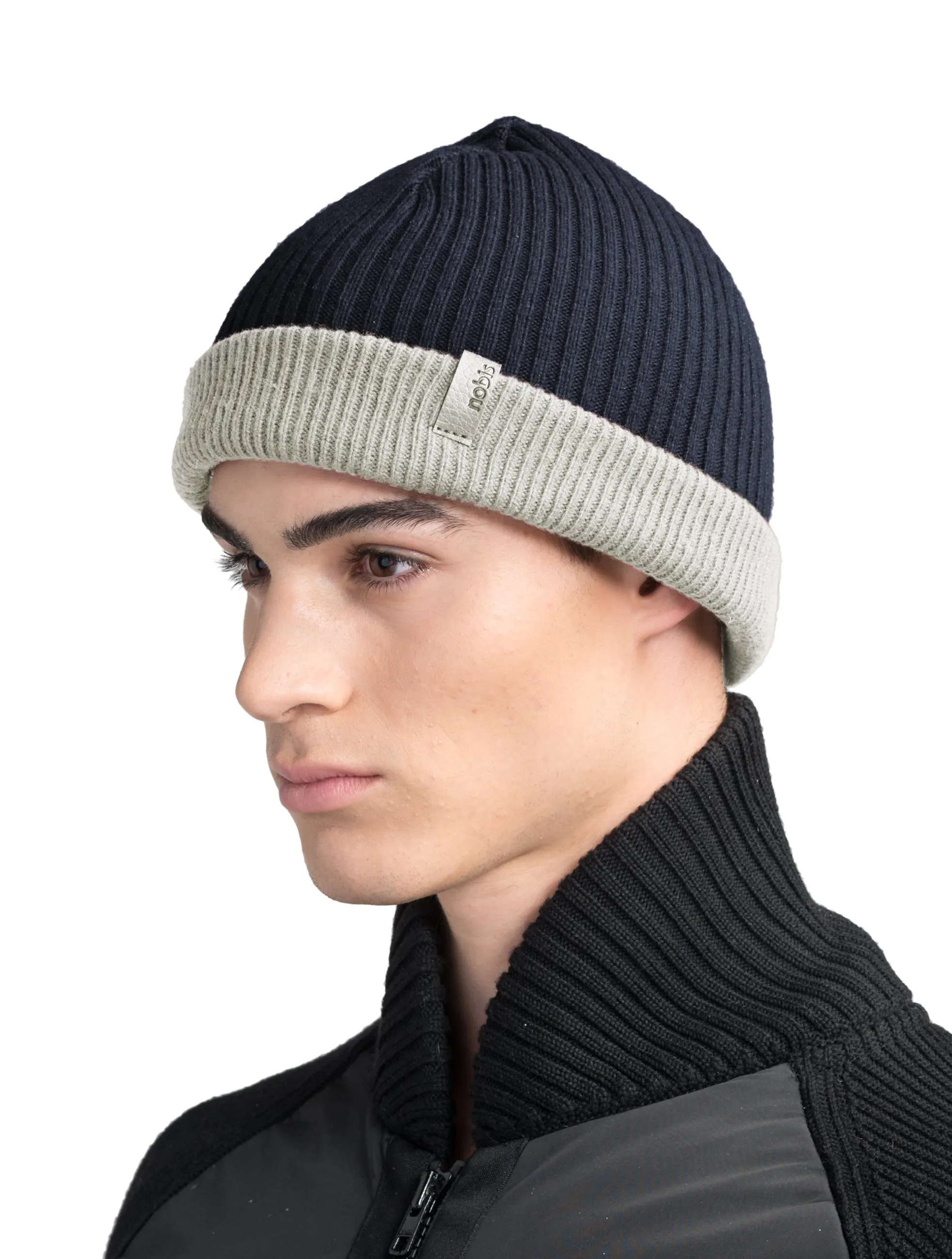 Ardn Unisex Tailored Reversible Knit Beanie