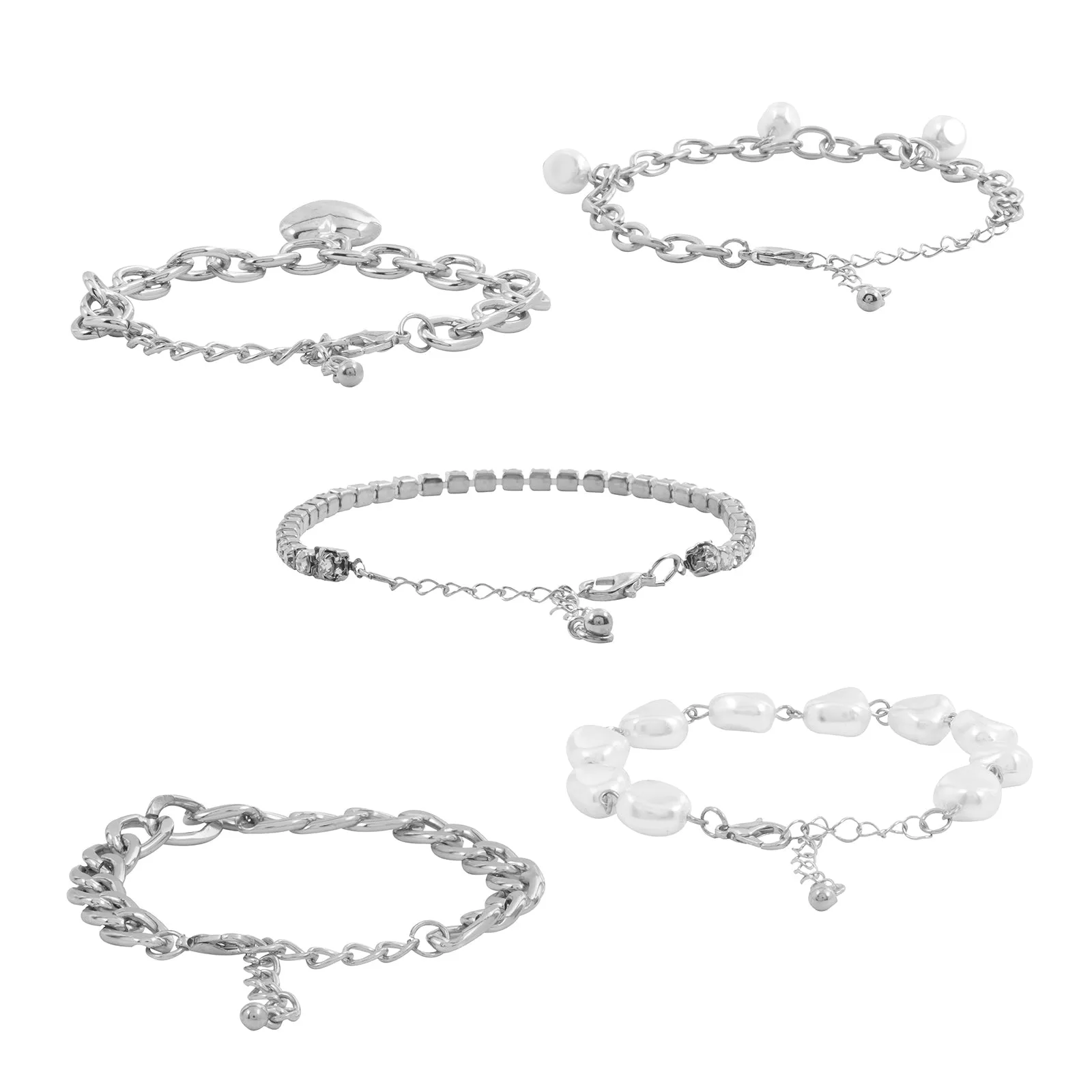 Arethusa Silver Bracelet Set