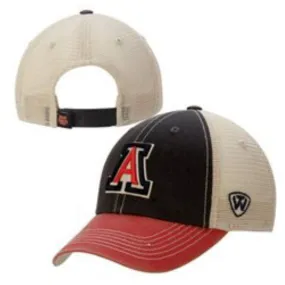 Arizona Wildcats Top of the World Navy Red Offroad Adj Snapback Hat Cap