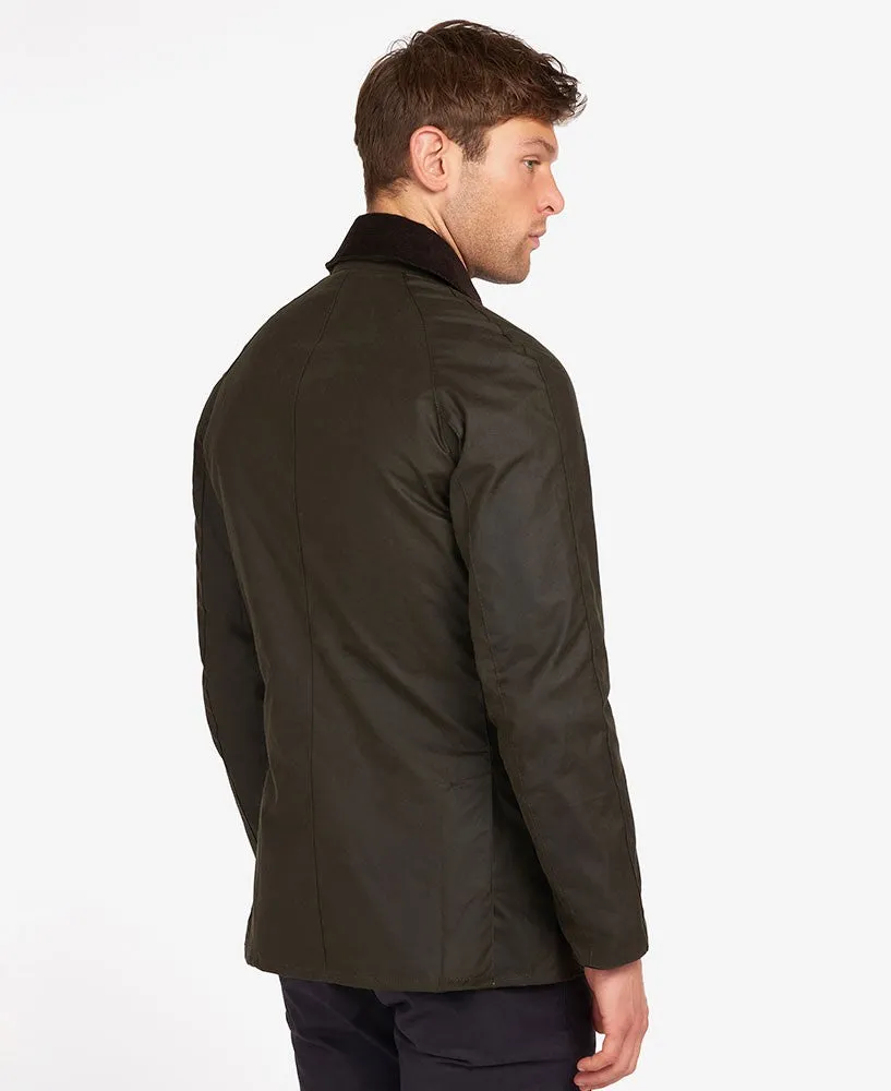 Ashby Wax Jacket - Olive