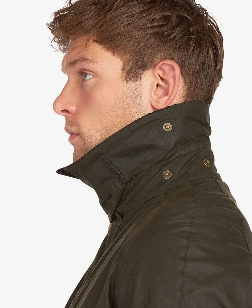 Ashby Wax Jacket - Olive