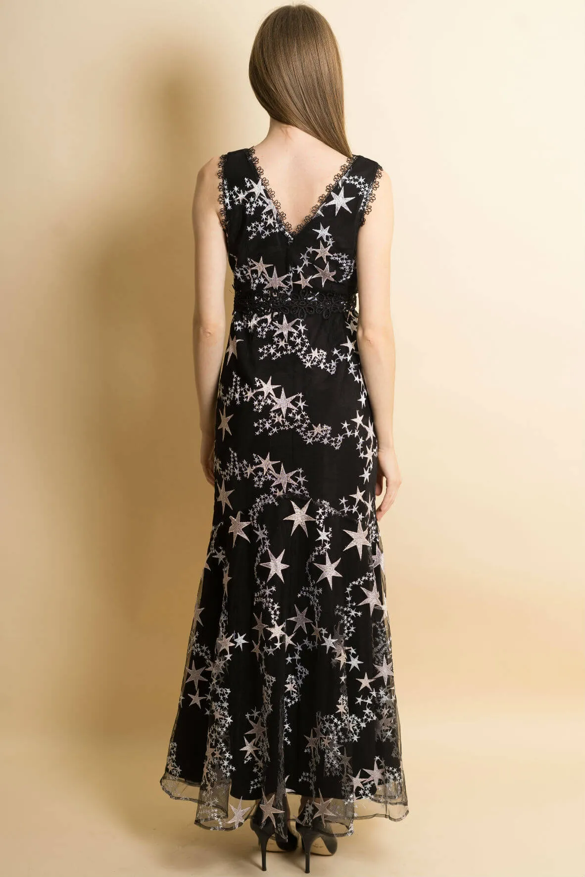 Astra Embroidered Gown