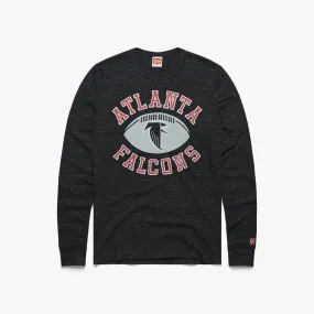 Atlanta Falcons Pigskin Long Sleeve Tee