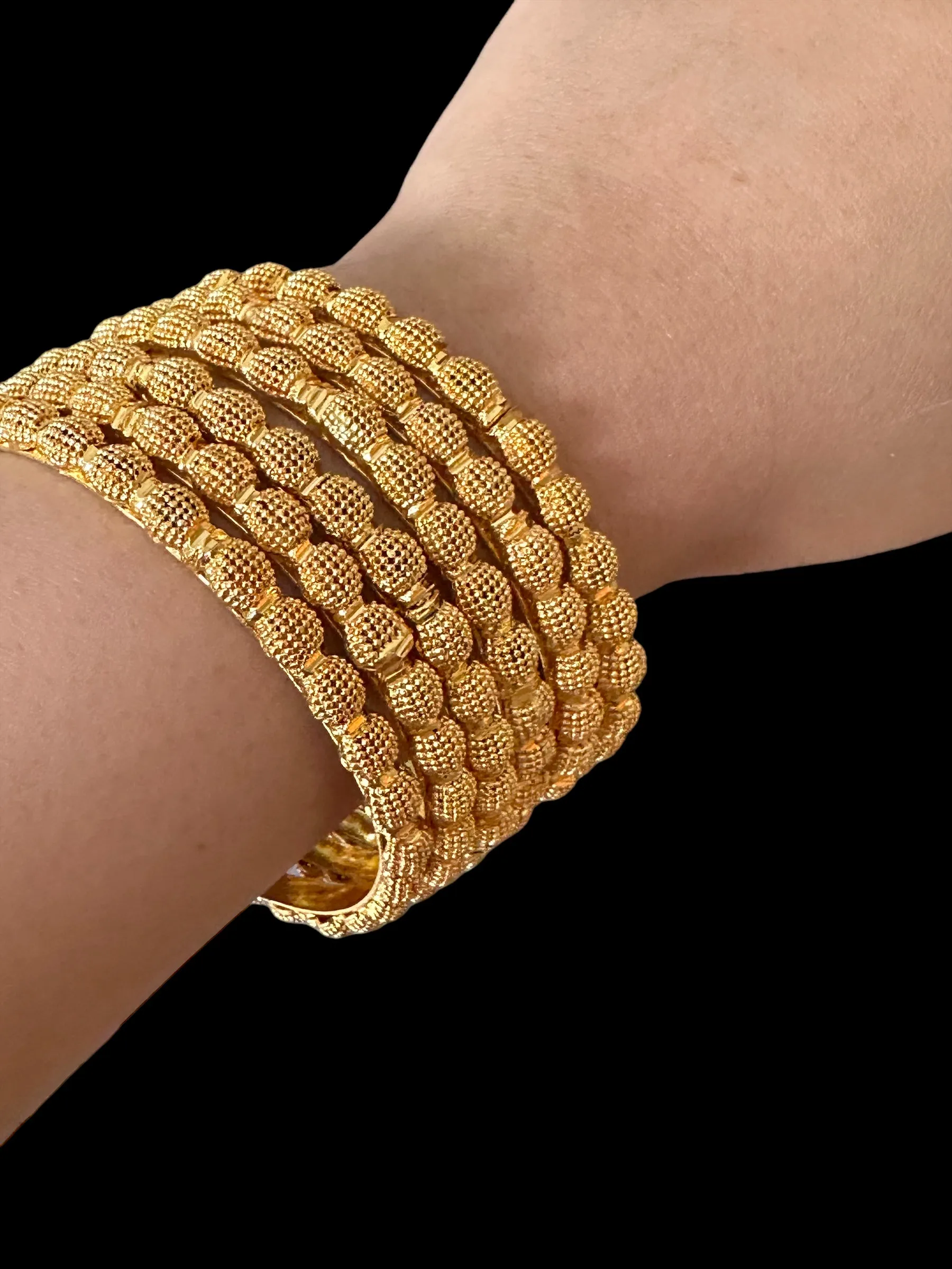 B192 Gold plated bangles ( READY TO SHIP )