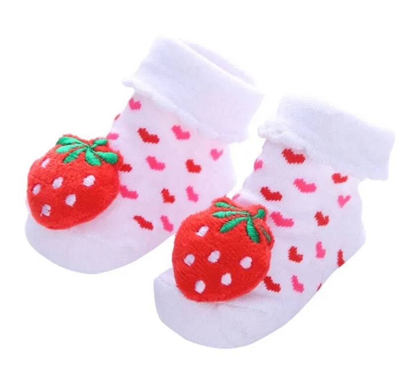 Baby Toddler 3D Decorative Image Anti-Slip Socks