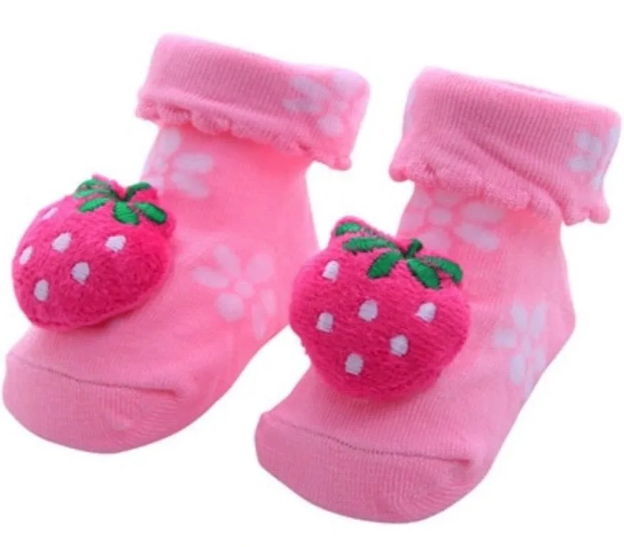 Baby Toddler 3D Decorative Image Anti-Slip Socks