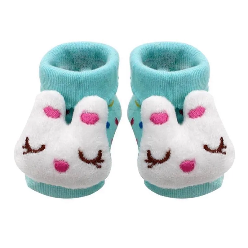 Baby Toddler 3D Decorative Image Anti-Slip Socks