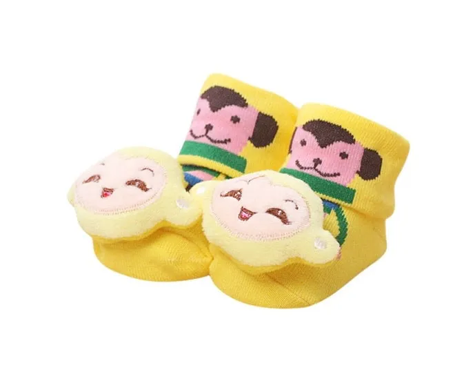 Baby Toddler 3D Decorative Image Anti-Slip Socks