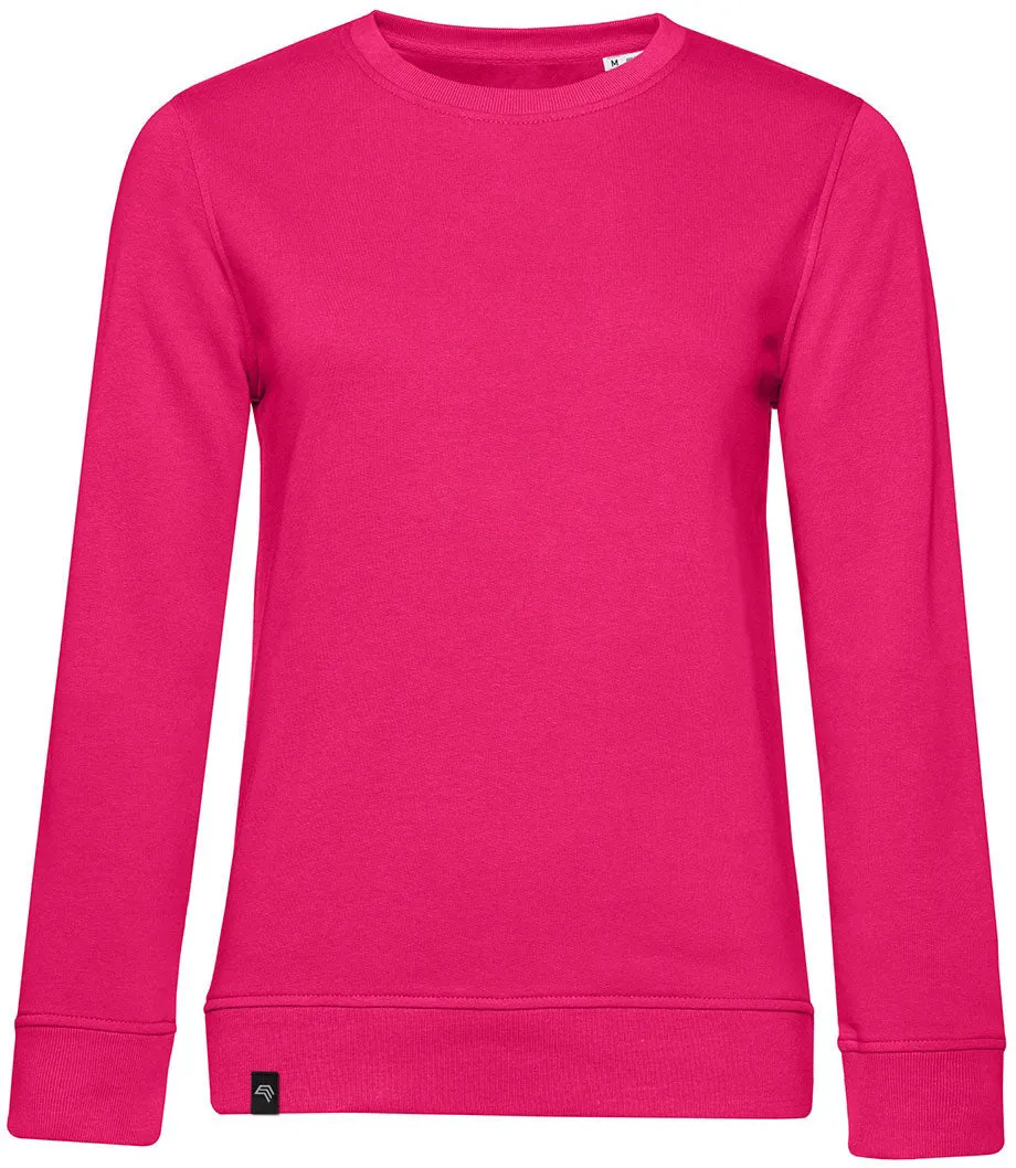 BAC W32B ― Weiches Damen Bio-Baumwolle Sweatshirt [XS-S] 20 Farben