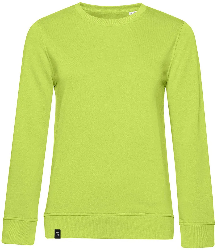 BAC W32B ― Weiches Damen Bio-Baumwolle Sweatshirt [XS-S] 20 Farben