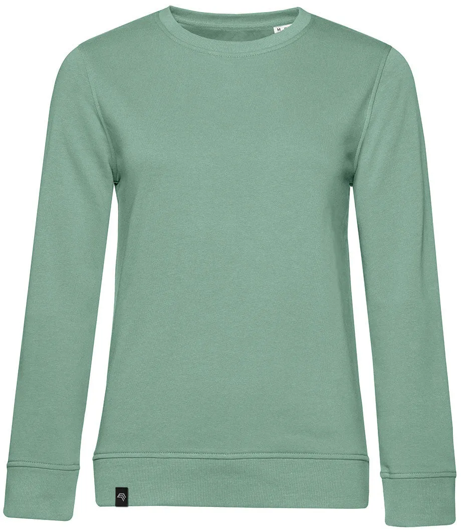 BAC W32B ― Weiches Damen Bio-Baumwolle Sweatshirt [XS-S] 20 Farben