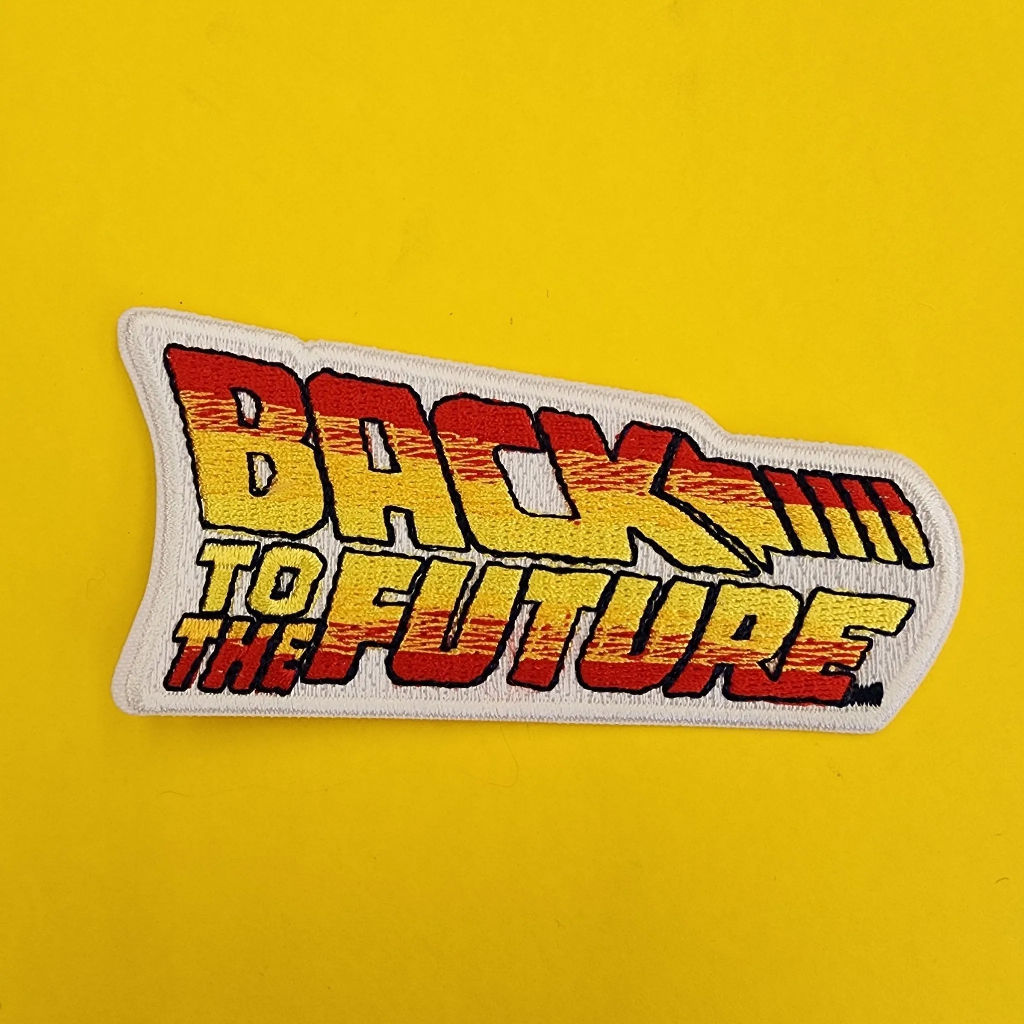 Back to the Future Iron on Patch