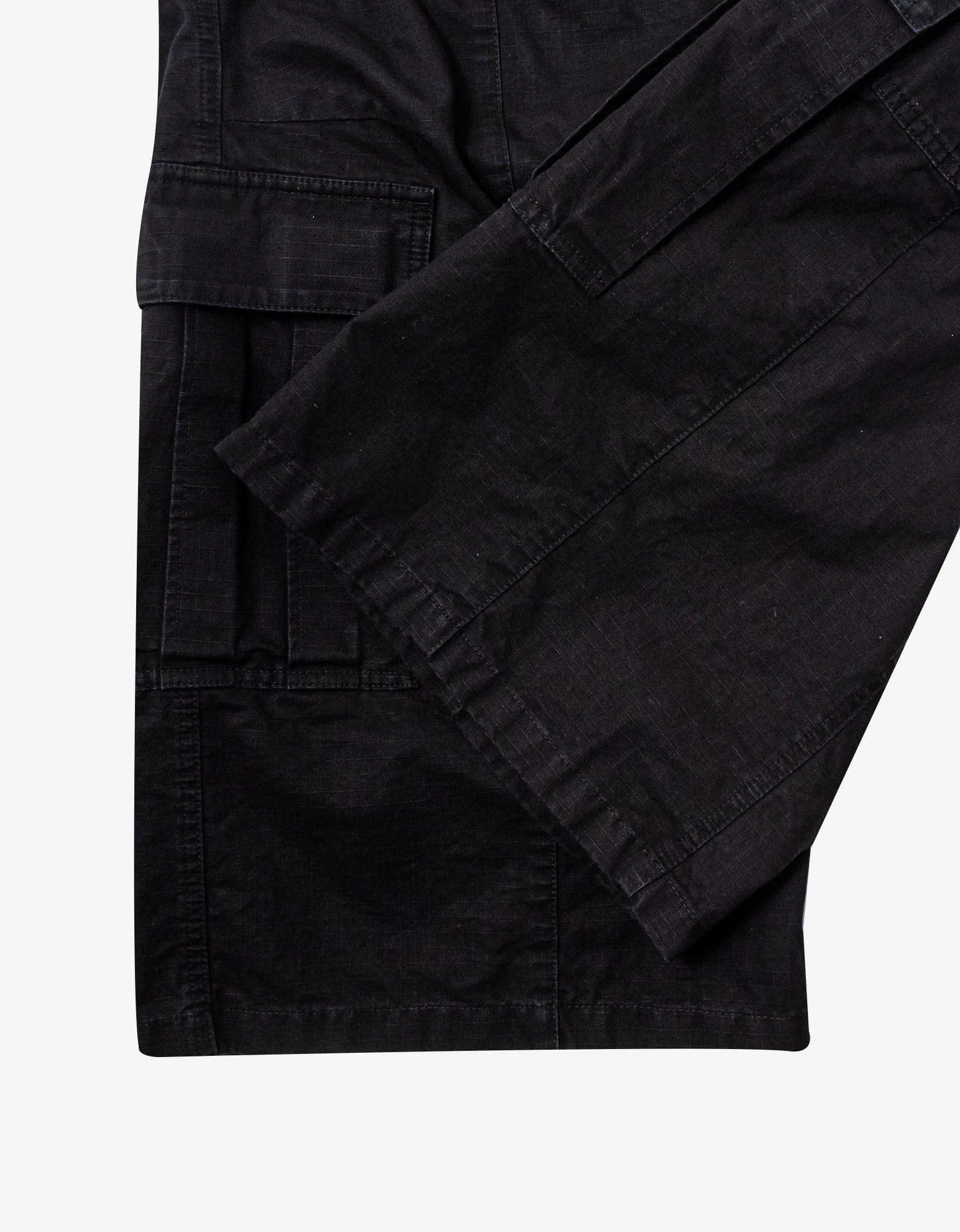 Balenciaga Black Flared Cargo Trousers