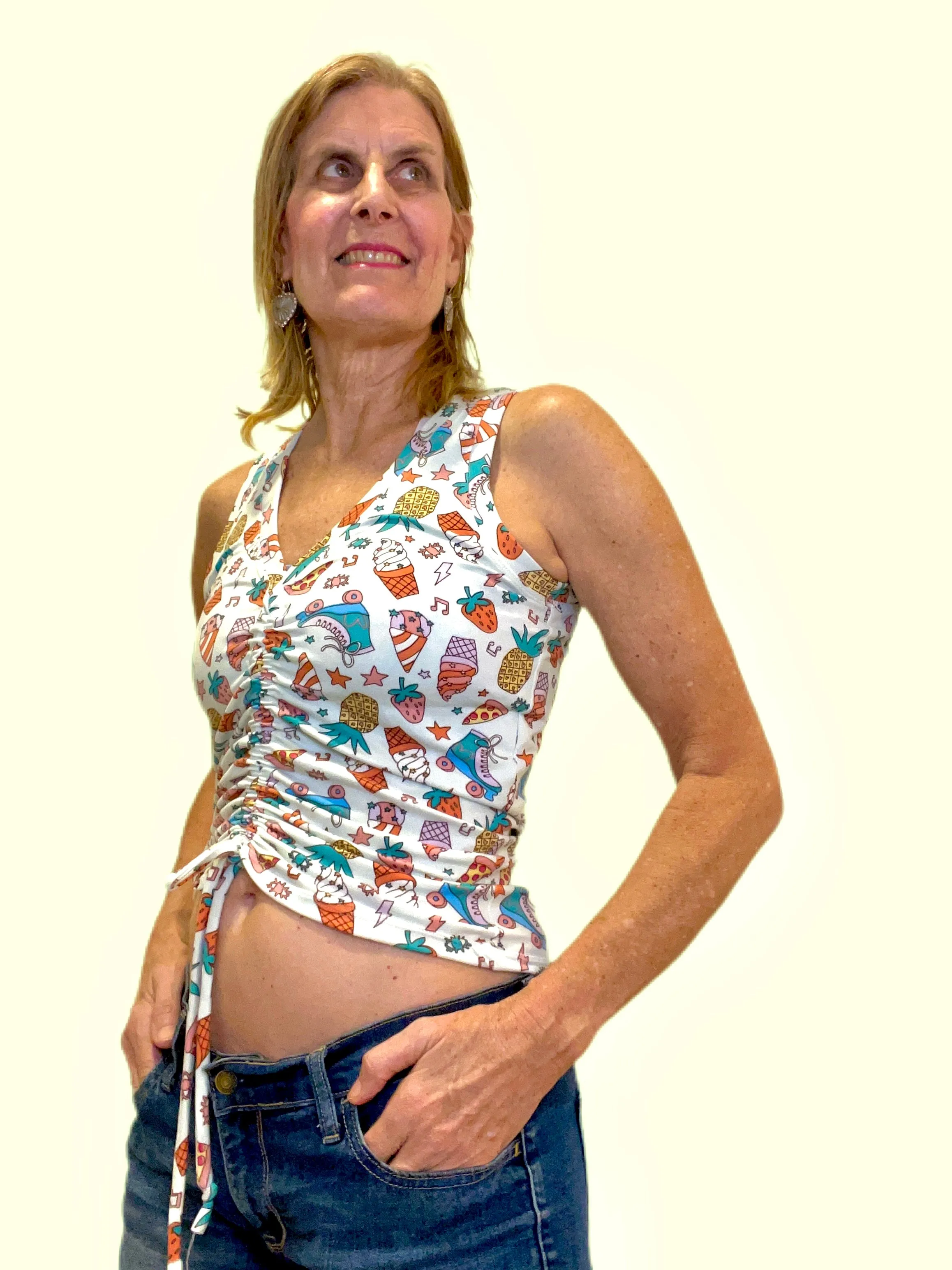 Bali Top PDF Sewing Pattern Sizes B-M