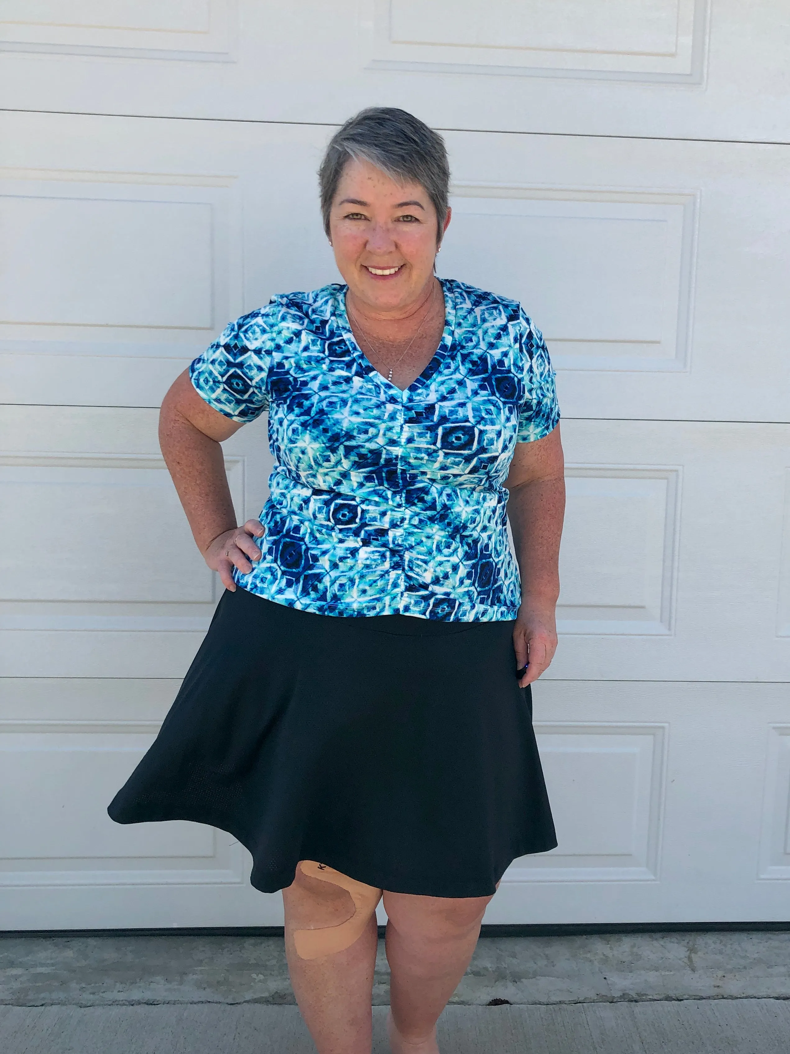 Bali Top PDF Sewing Pattern Sizes B-M