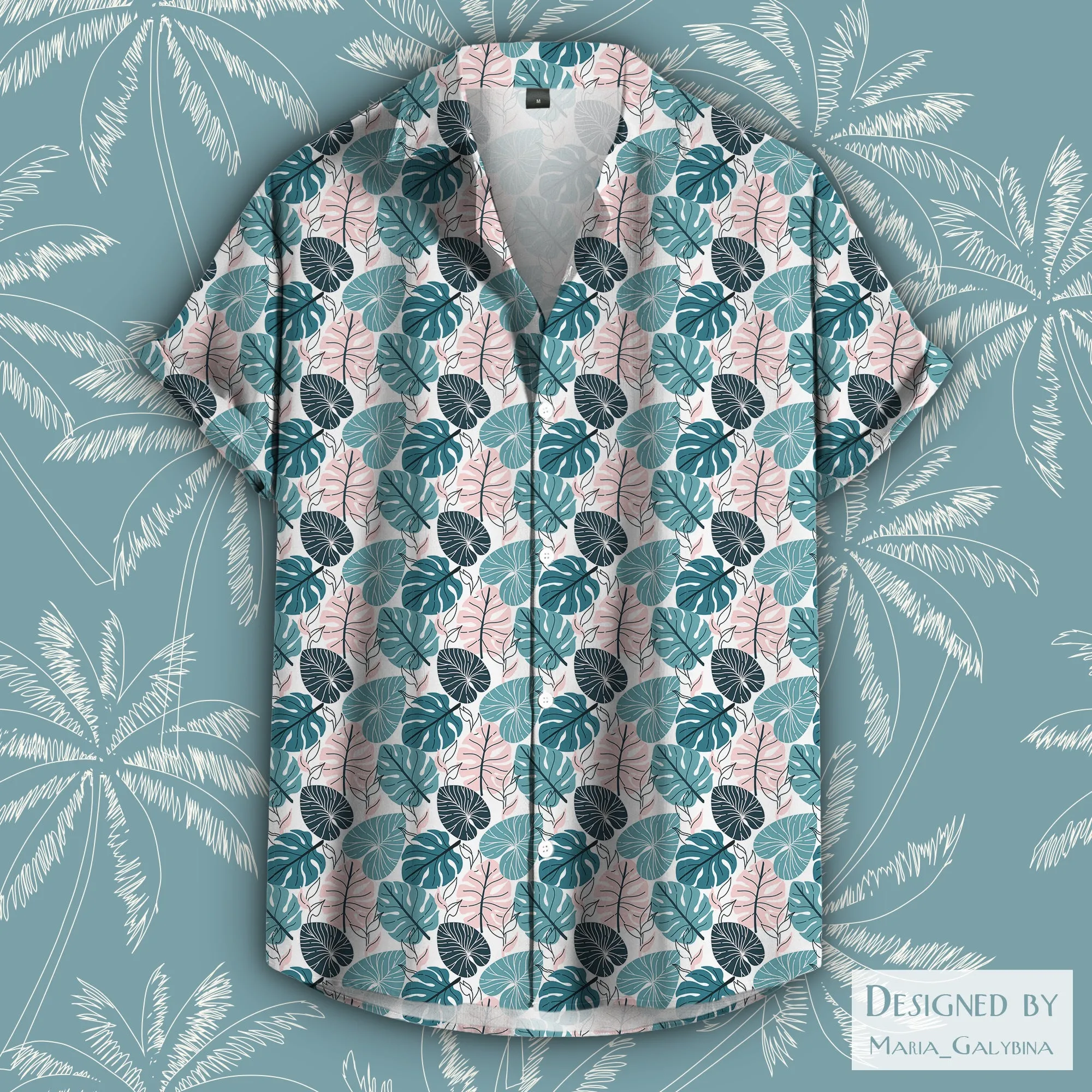 Banana Leaf Hawaiian Shirt