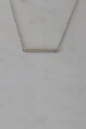 Bar Gold Chain Necklace