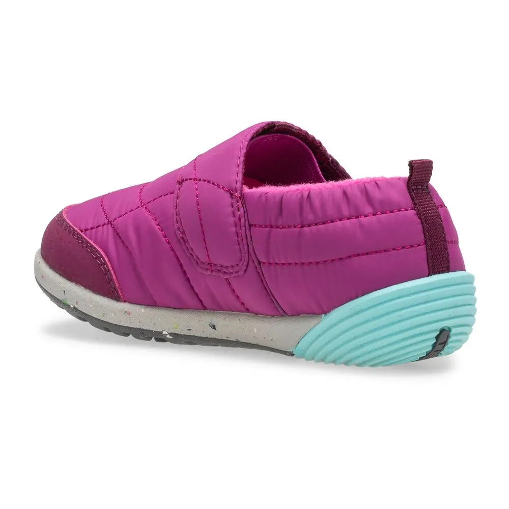 Bare Steps® Kid's Moc Shoe - Berry