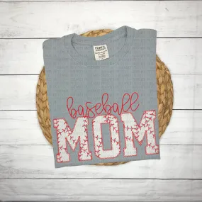 Basketball Mom Embroidered Applique Garment