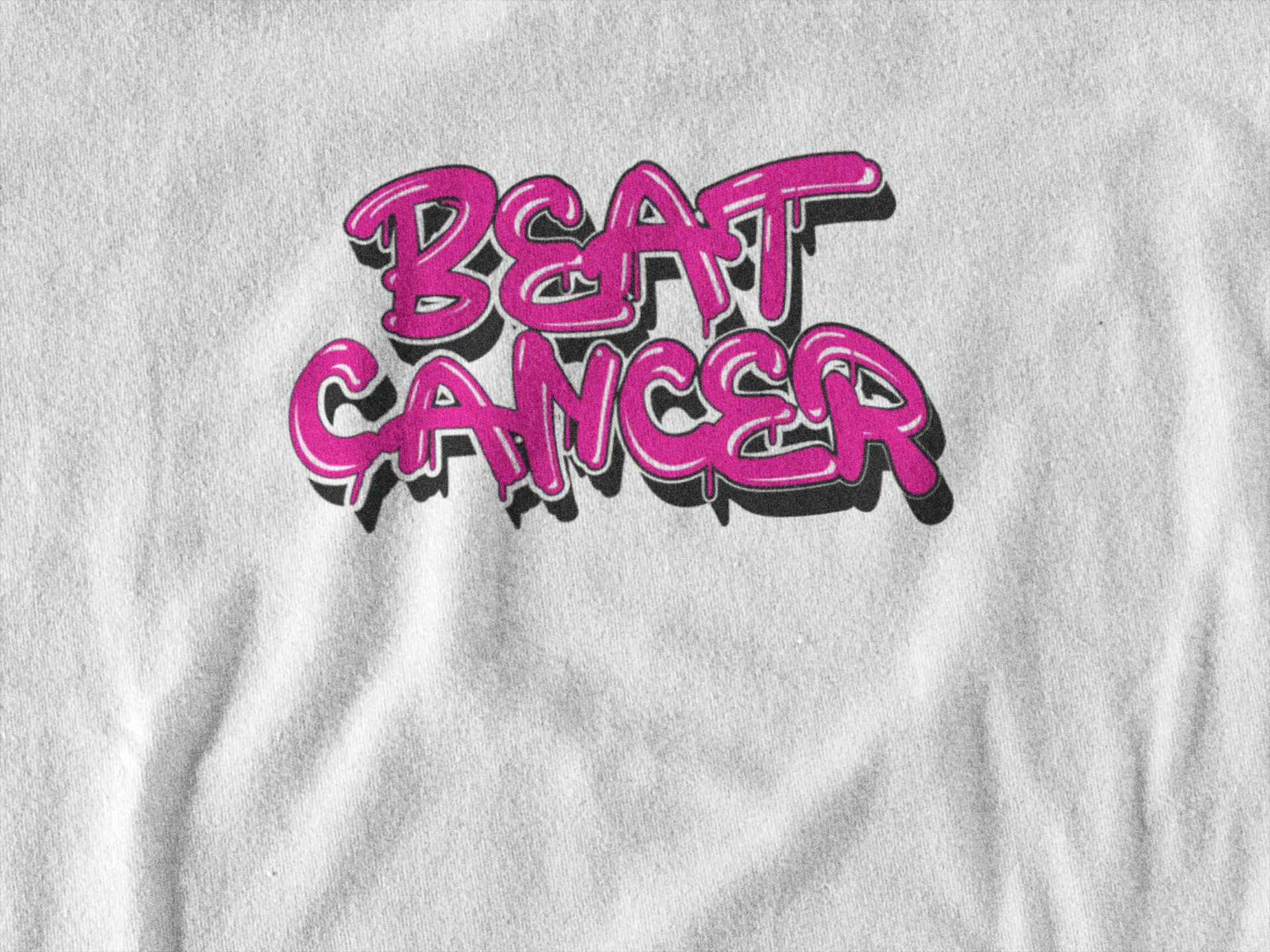 Beat Cancer Graphic Unisex T-shirt