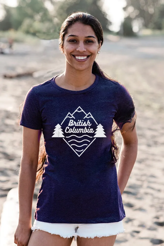 Beautiful British Columbia T-shirt (Womens)