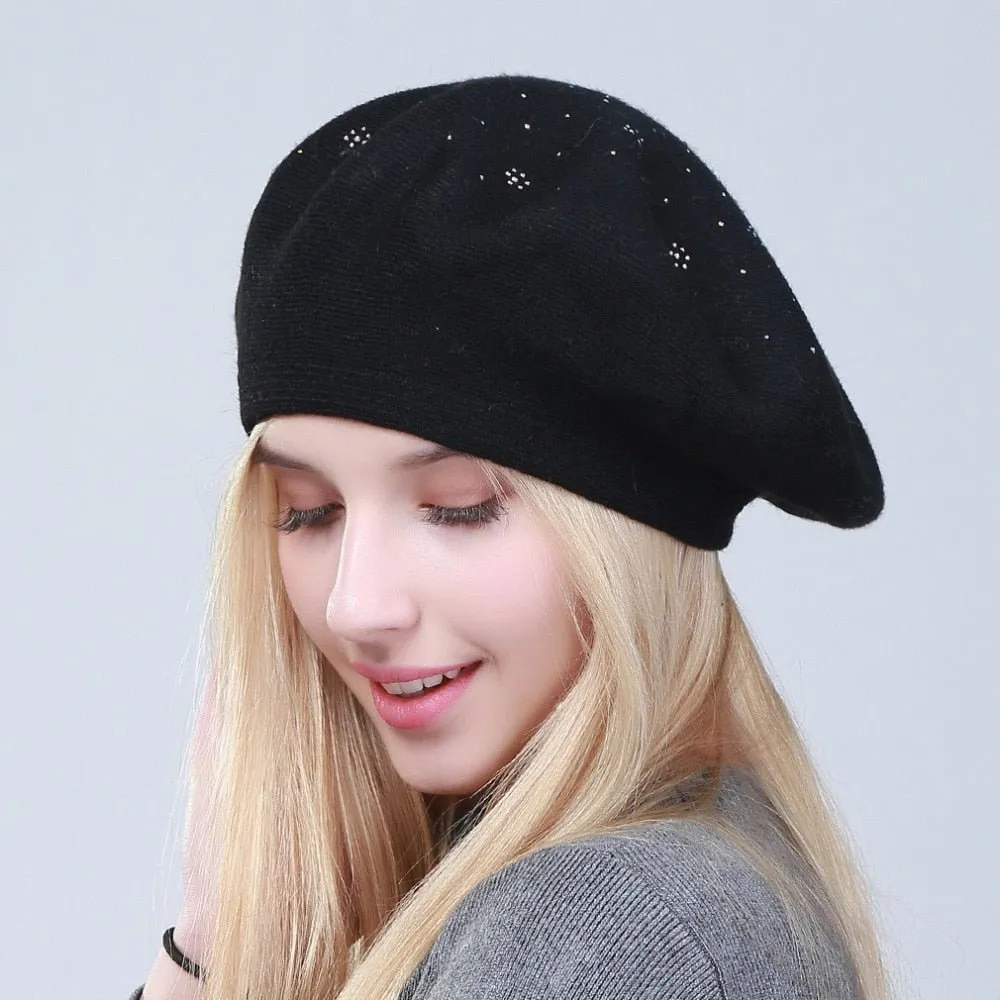 Beret Queen Melbourne (Black)