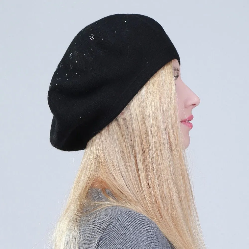 Beret Queen Melbourne (Black)